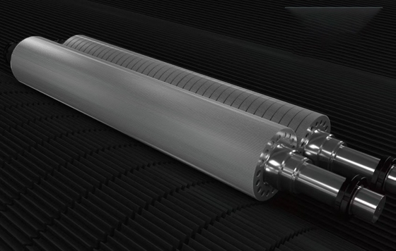 High-Performance Periphery Heating Tungsten Carbide Corrugated Roller