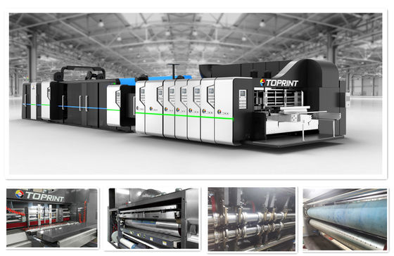 High Security Paper Carton Making Machine For Making Corrugated Cartons