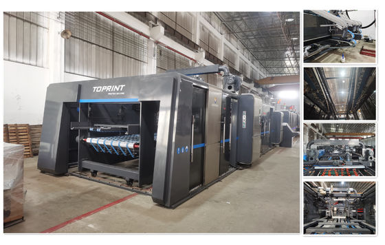 High Security Paper Carton Making Machine For Making Corrugated Cartons