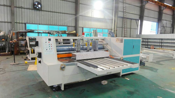 Full Automatic Rotary Die Cutter , 65mm Corrugated Carton Box Cutting Machine